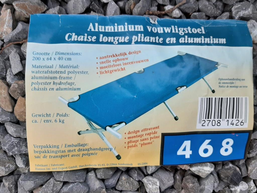 Lit pliant de camp/camping