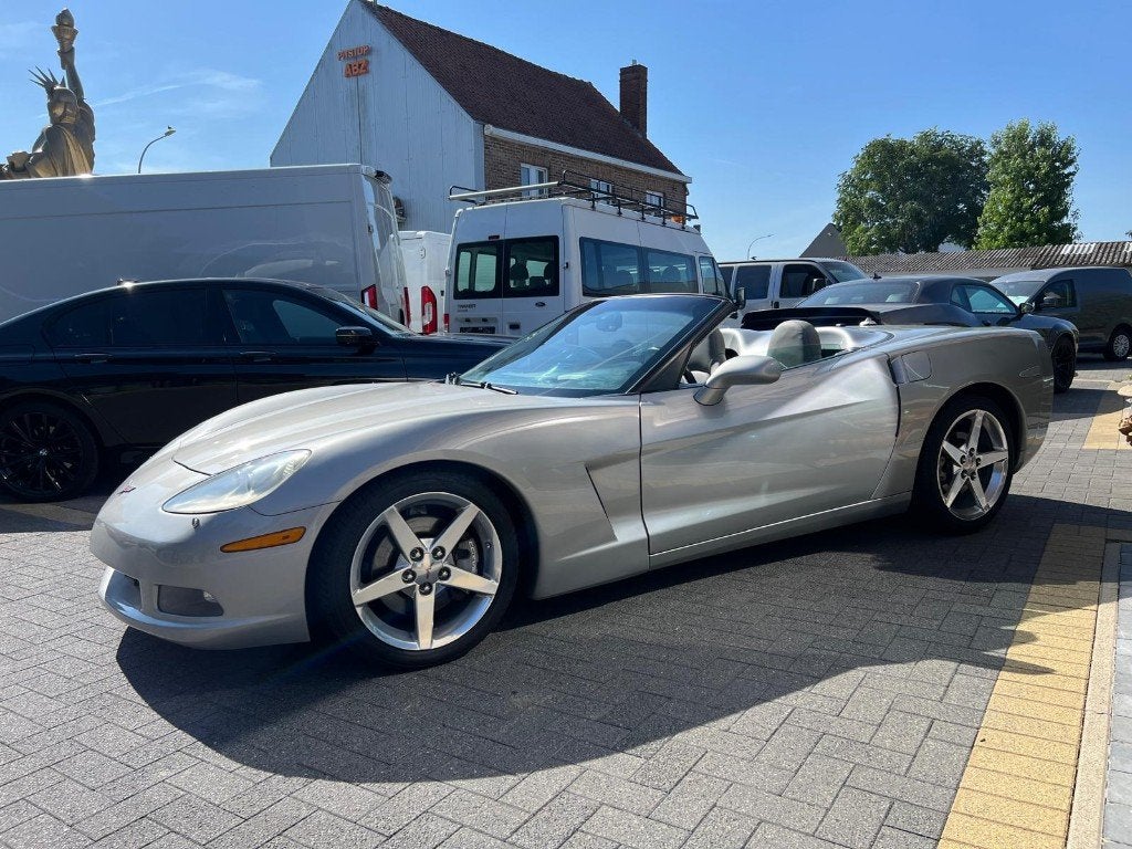 Chevrolette Corvette C6 cabriolet V8, Auto's, Automaat, Cabriolet, Leder, Bedrijf