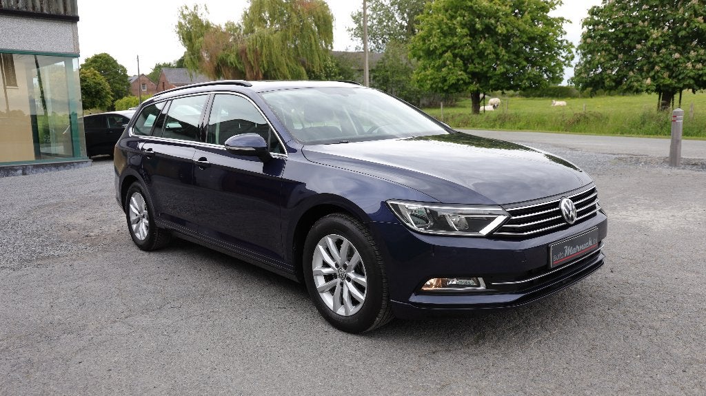 VW Passat break 1,4TSI 2017 GPS-Cruise-PDC-Front assist, Auto's, Blauw, 5 deurs, 119 g/km, Passat
