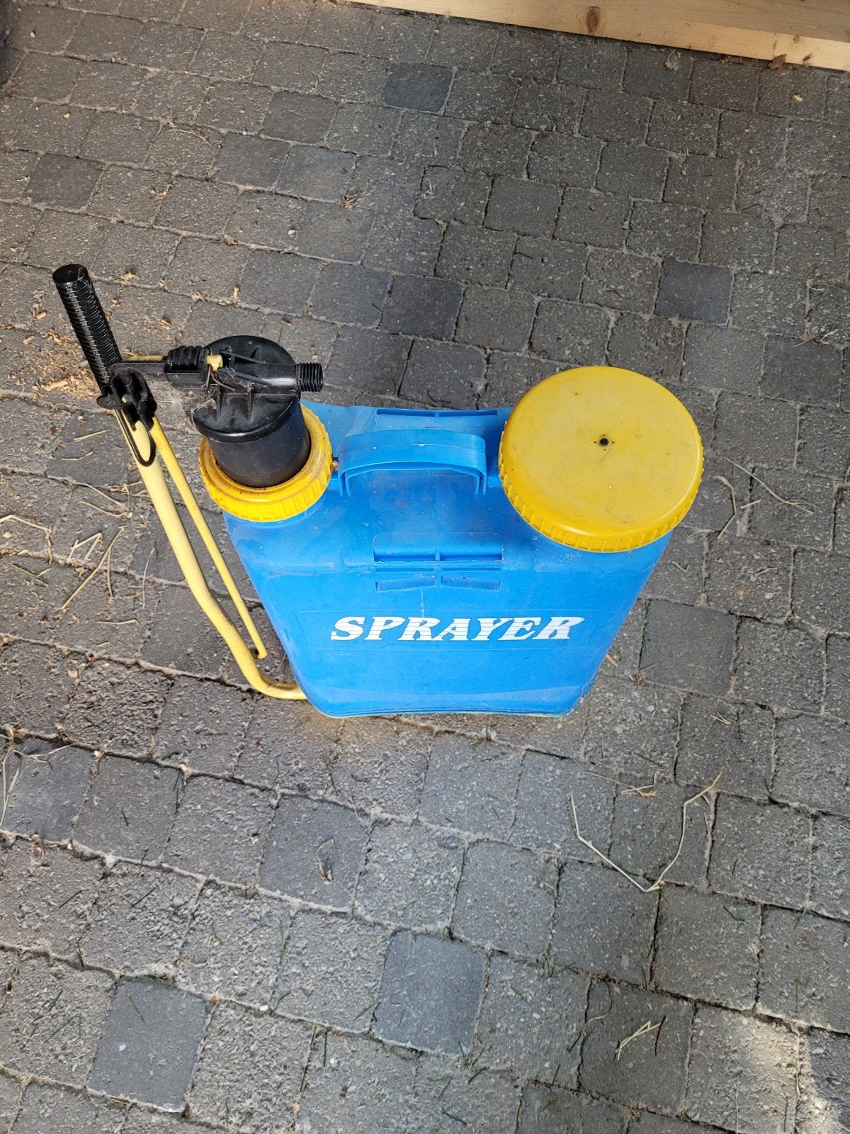 Sproeier, Ophalen