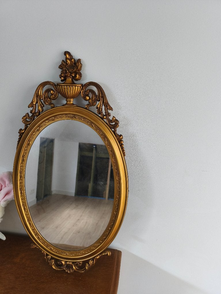 Spiegel vintage, Ophalen, Ovaal
