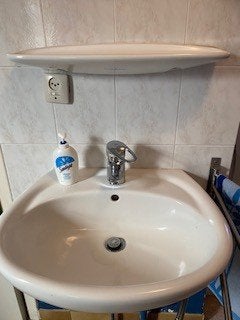 lavabo, Ophalen, Gebruikt, Chroom, Wastafel