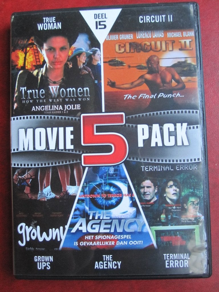 Movie 5 Pack 15 (5 films op 1 DVD), Engels, Vanaf 16 jaar, Nederlands, Ophalen of Verzenden