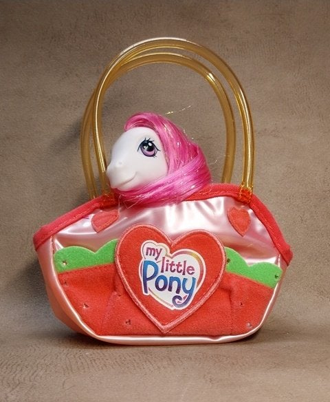 My Little Pony - Let's Go Strawberry Swirl & sac à main (G3), Enlèvement ou Envoi, Utilisé