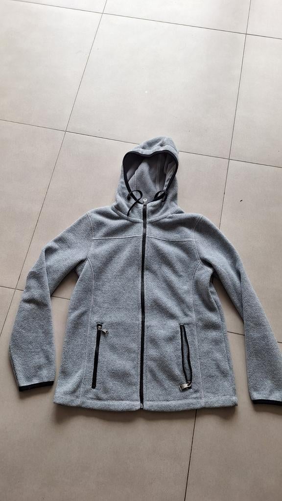 Fleece Trui Active Touch, Kleding | Dames, Truien en Vesten, Maat 38/40 (M), Ophalen of Verzenden, Grijs, Gedragen