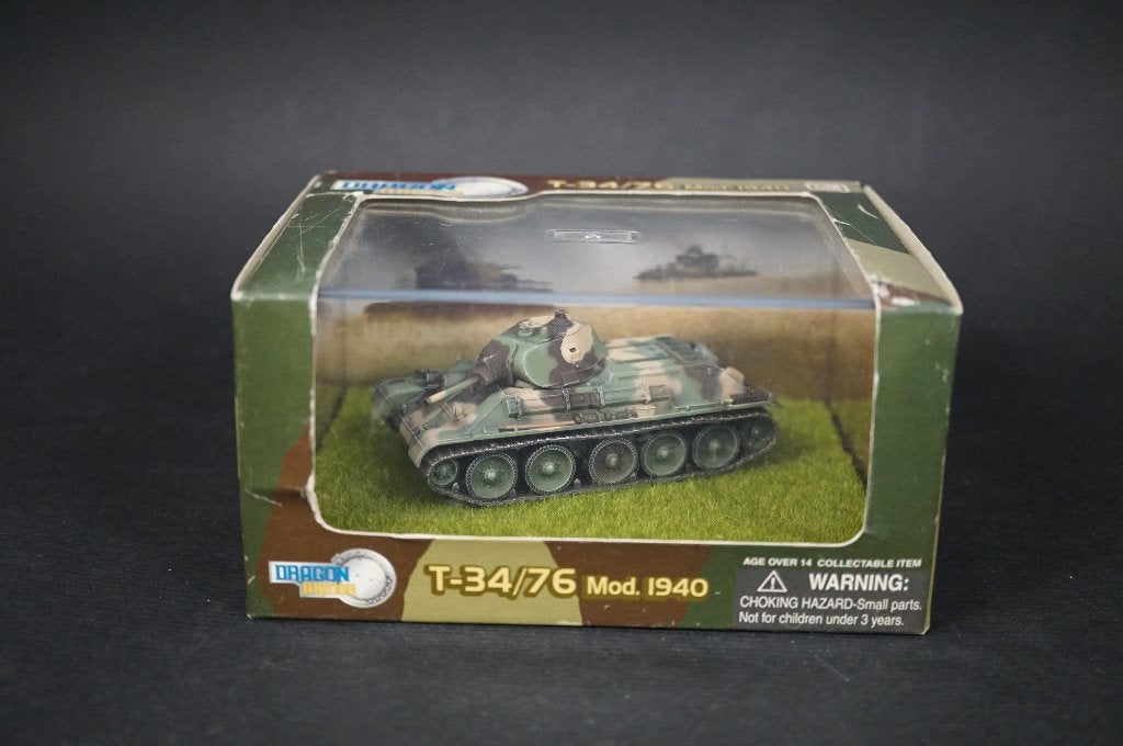 Dragon armor T34 tank - 1/72 - TOP, Ophalen of Verzenden