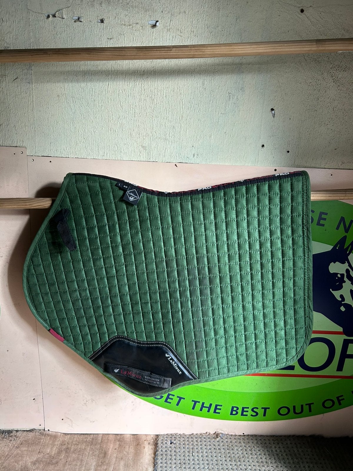 Lemieux Springdek Hunter Green, Dieren en Toebehoren, Full (L), Ophalen of Verzenden, Zo goed als nieuw, Groen