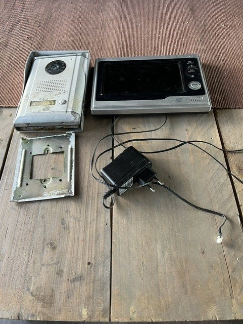 videofoon, Huis en Inrichting, Deurbellen, Ophalen, Gebruikt, Bedraad