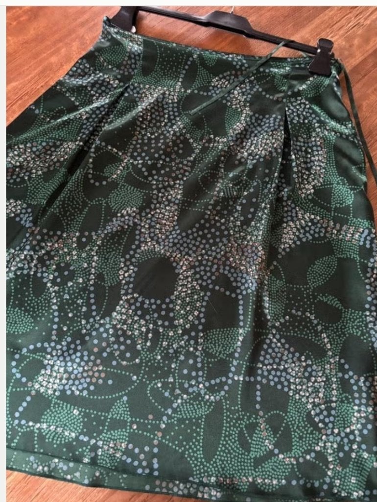 Jupe vintage taille 38/40, Taille 38/40 (M), Enlèvement ou Envoi, Comme neuf, Vert
