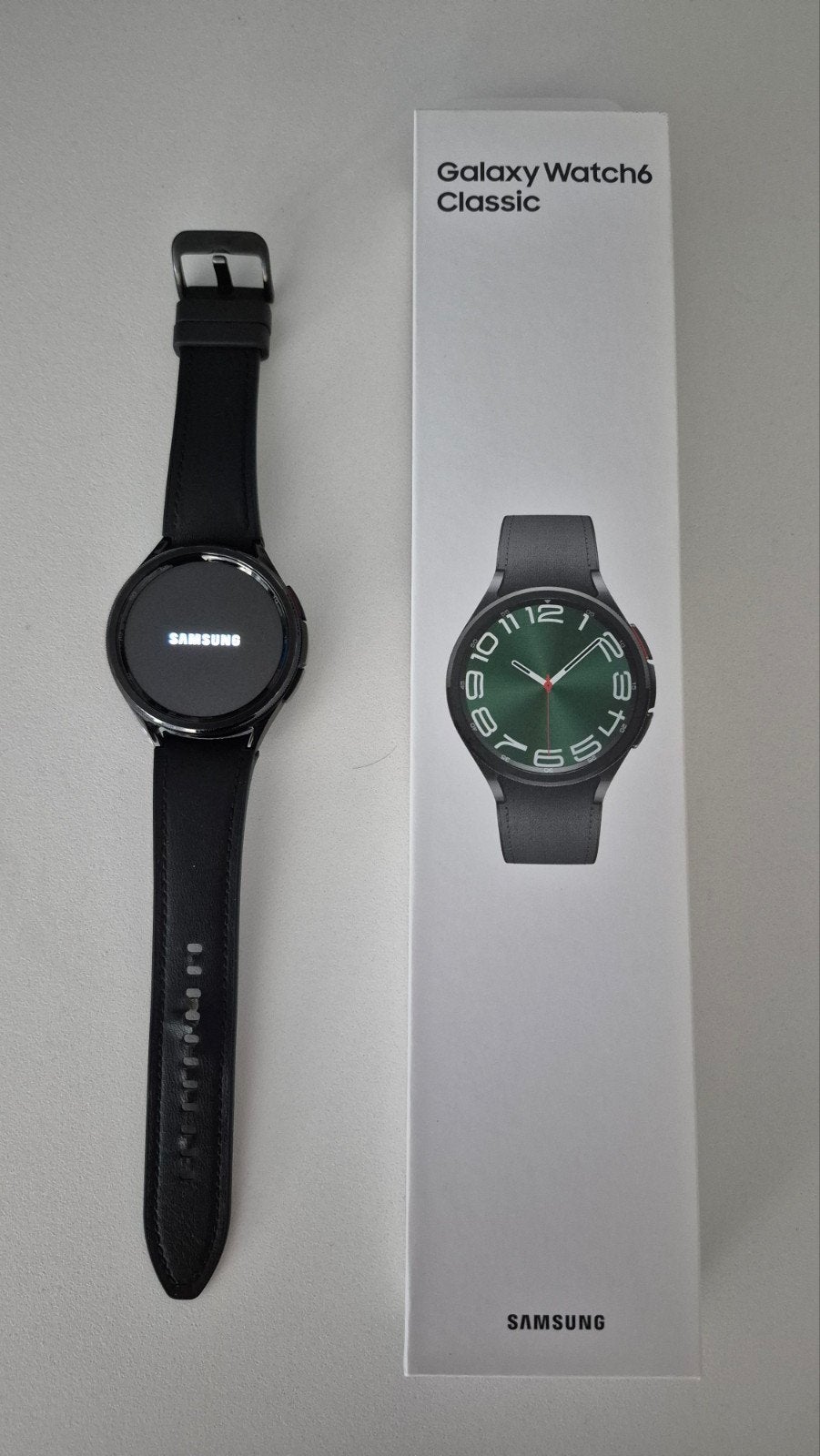 Galaxy Watch 6 Classic, Zwart, Ophalen of Verzenden, Zo goed als nieuw, Samsung
