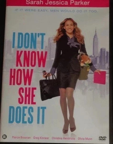 DVD I Don't Know How She Does It avec sous-titres néerlandai, CD & DVD, Vinyles Singles, Humour et Cabaret, Autres formats, Comme neuf