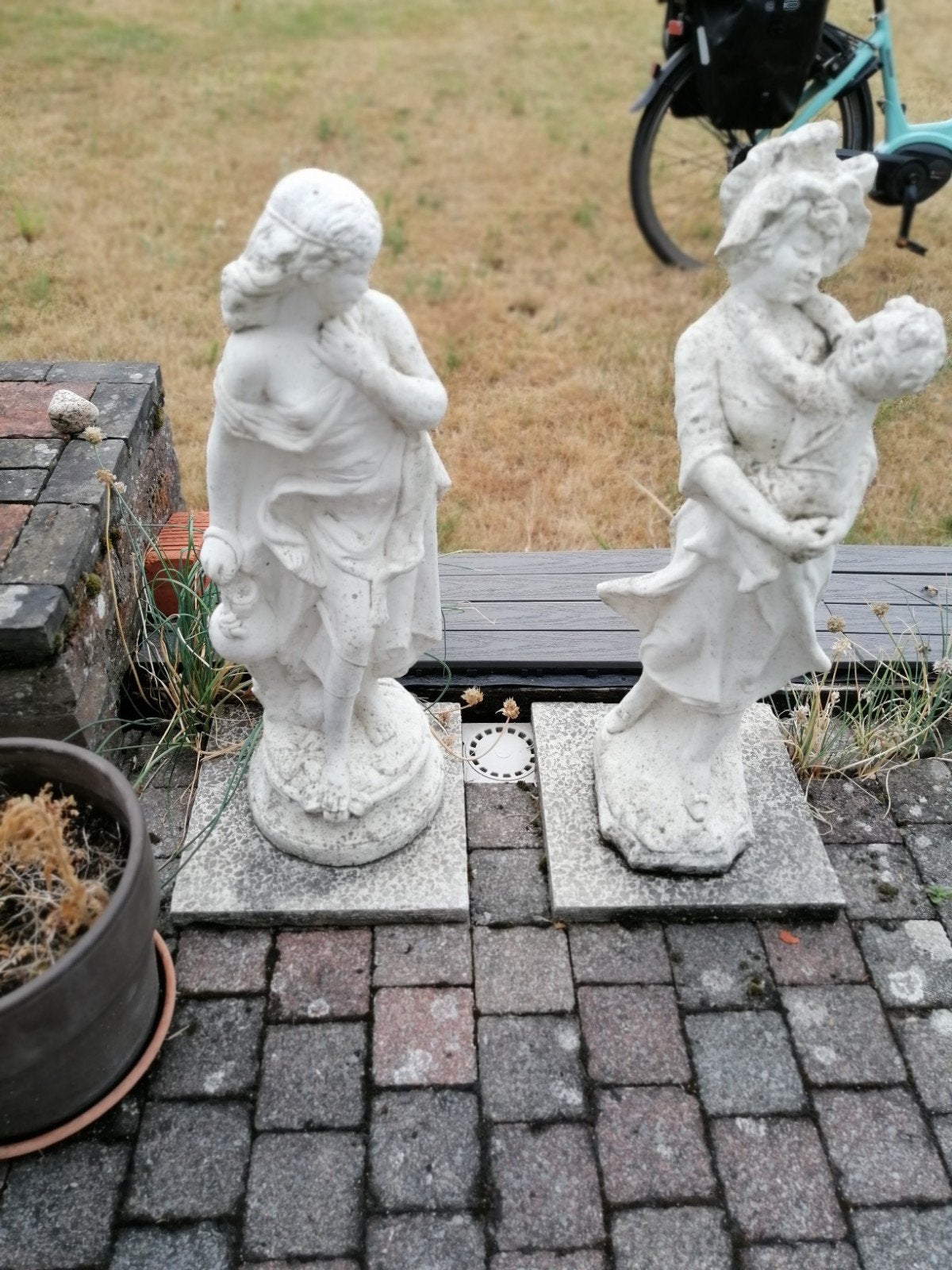 2 grote tuinbeelden., Tuin en Terras, Ophalen