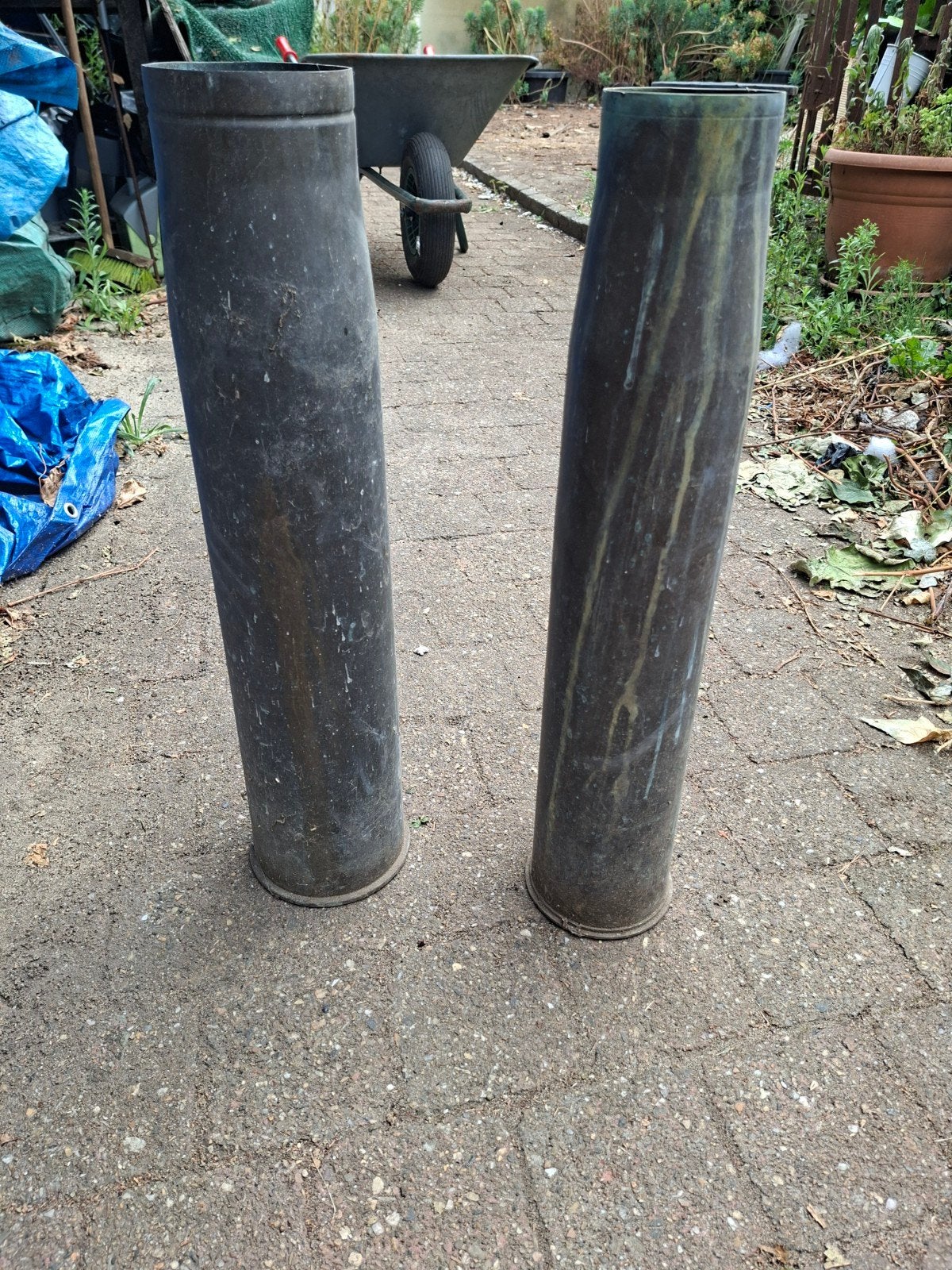 Obussen 90 en 105 mm, Ophalen