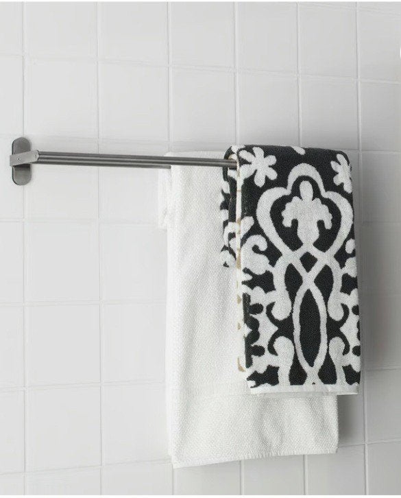 Handdoekstang Brogrund Ikea, Handdoek, Zo goed als nieuw, Grijs, Ophalen