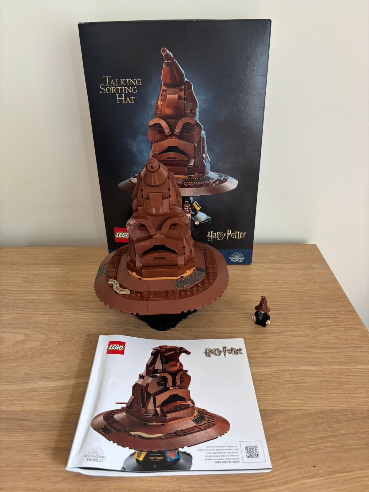 Lego harry potter Talking Sorting Hat 76429, Ophalen of Verzenden, Zo goed als nieuw, Lego