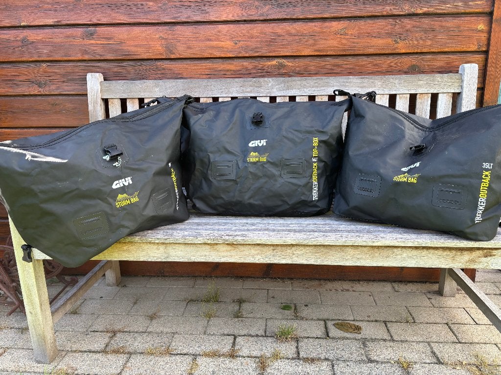 Givi binnen tassen motor, Motoren, Ophalen, Zo goed als nieuw