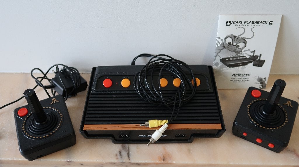 Atari Flashback 6, Consoles de jeu & Jeux vidéo, Enlèvement ou Envoi, Utilisé, Avec 2 manettes, Avec jeux