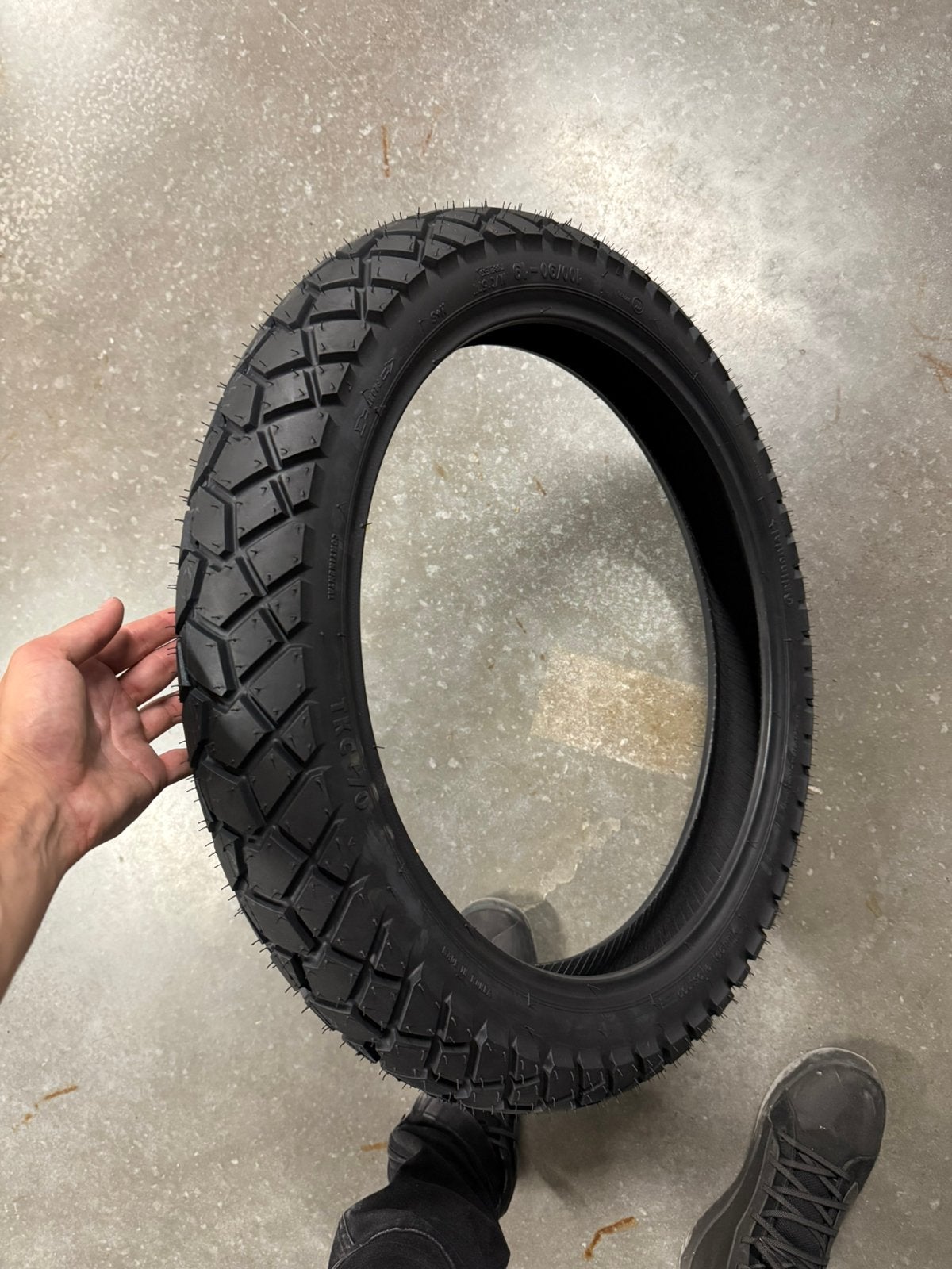 ** Nieuw ** Continental TKC 70 (19inch!!) + bandengarantie, Motoren, Ophalen, Nieuw