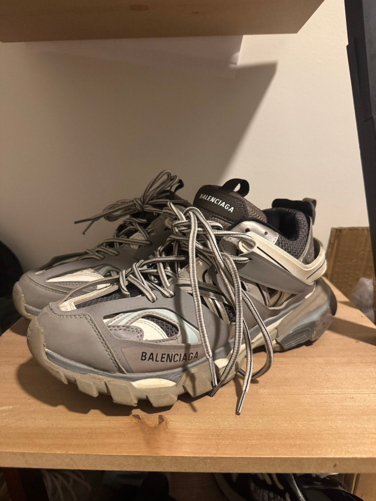 Balenciaga tracks maat 42, Ophalen, Overige kleuren, Sneakers, Gedragen