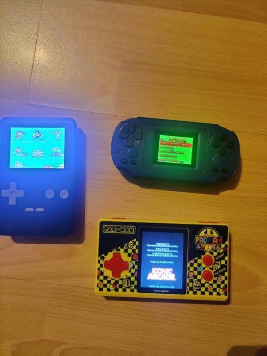 Ensemble de 3 consoles portables rétro, Consoles de jeu & Jeux vidéo, Enlèvement ou Envoi