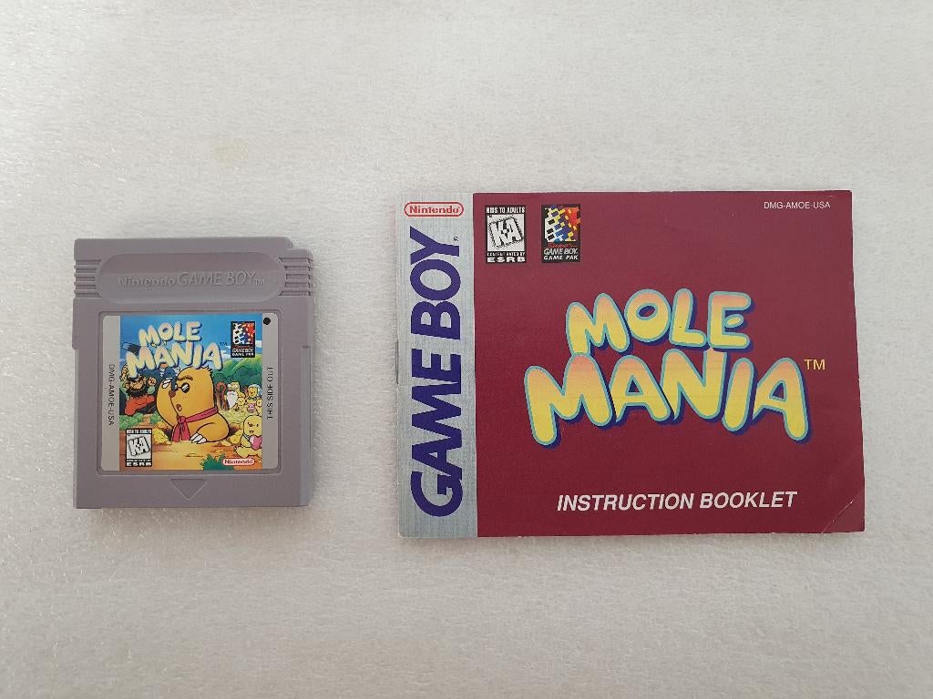Nintendo GB: Mole Mania, Games en Spelcomputers, Games | Nintendo Game Boy, Gebruikt, Ophalen of Verzenden