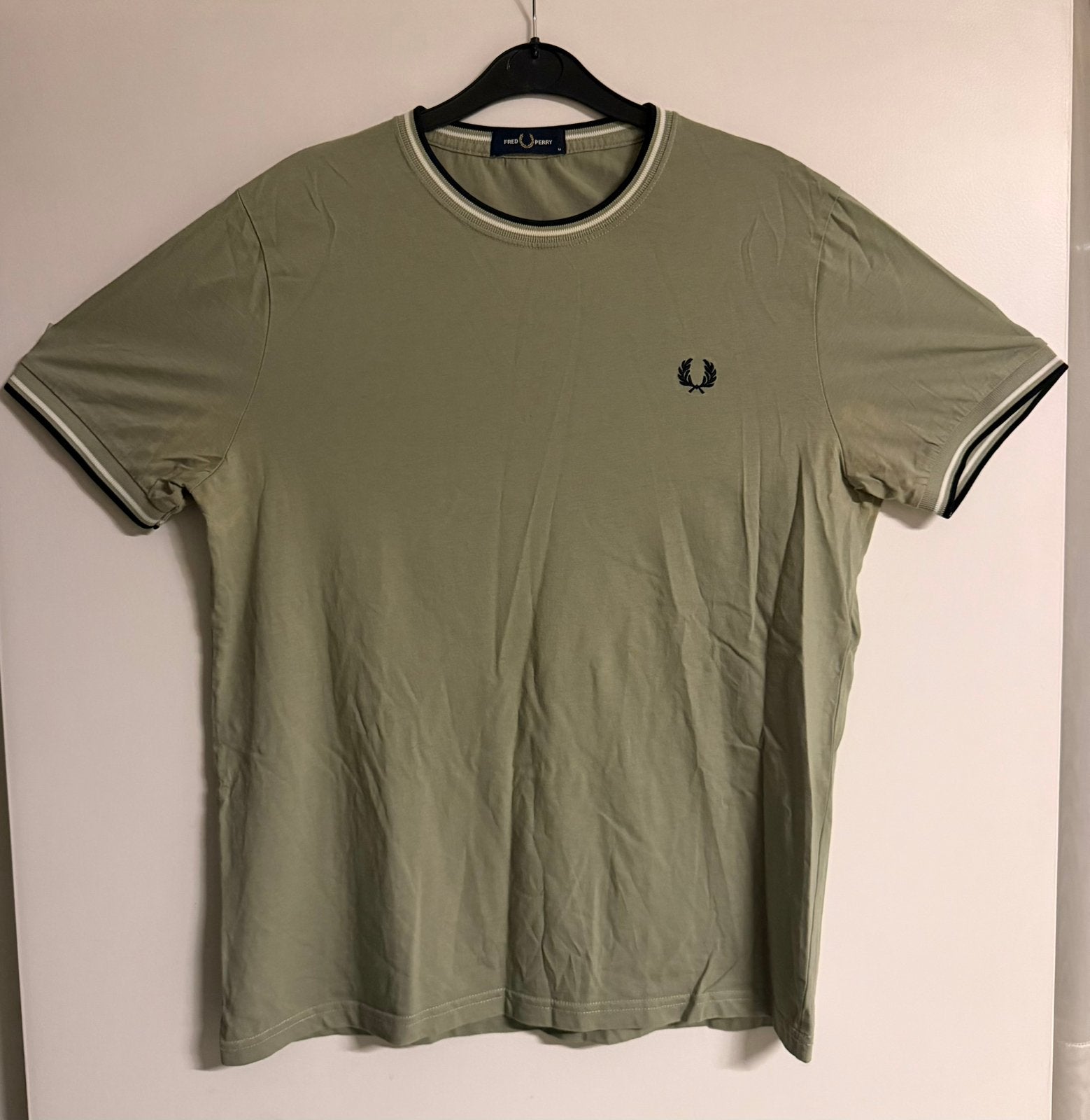Fred Perry, Ophalen, Zo goed als nieuw, Maat 48/50 (M), Beige