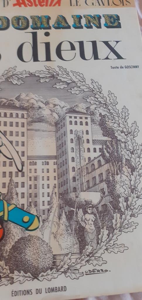Astérix .Domaine des dieux., Livres, Enlèvement