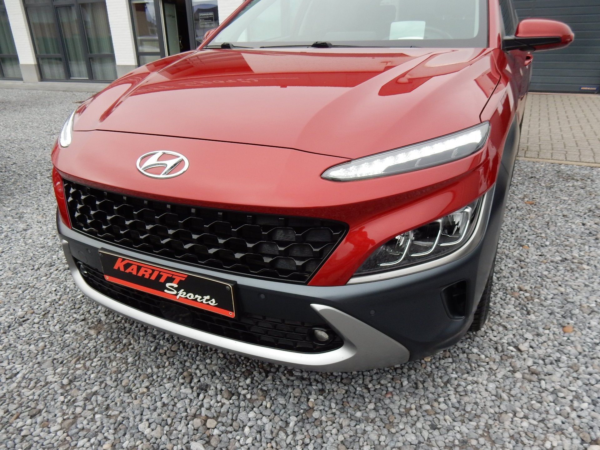 Hyundai KONA Hybride automaat ! 71000km ! trekhaak+ vele opt, Auto's, Automaat, Monovolume, Gebruikt, Zwart