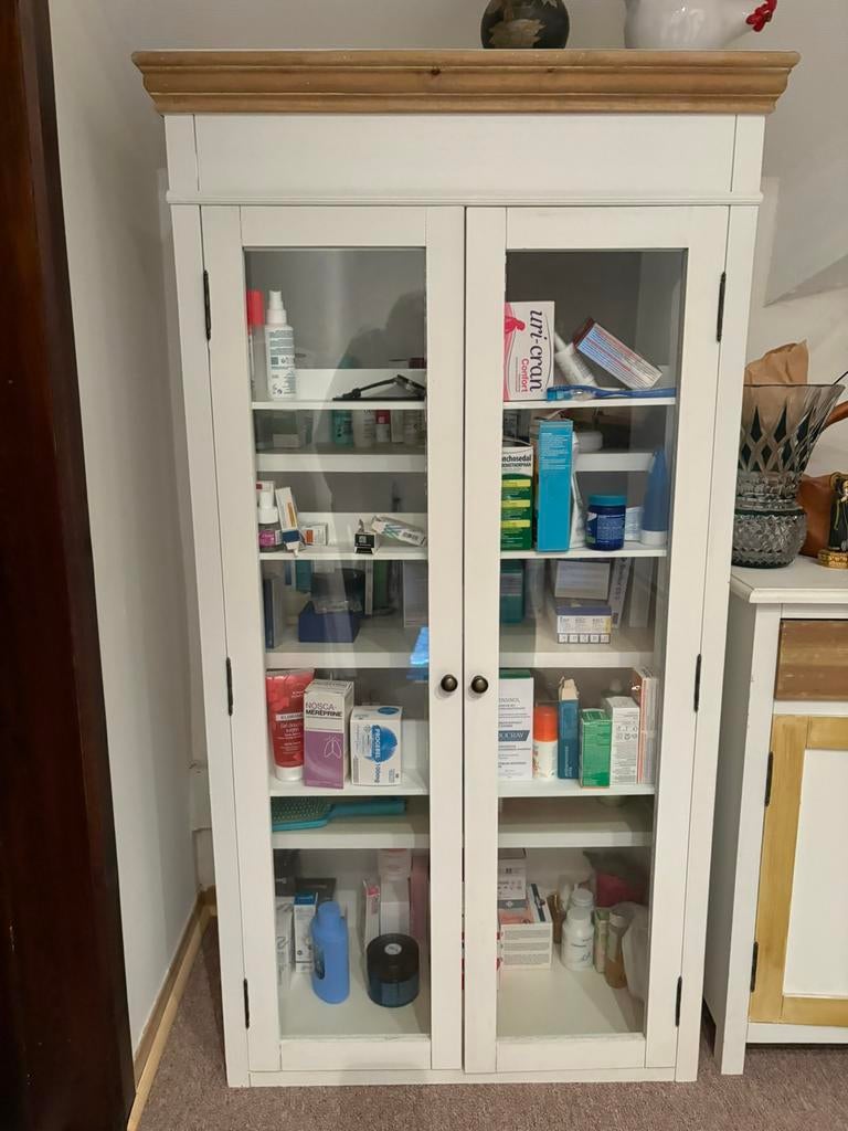 Grenen meubels in cottage-stijl, Antiek en Kunst, Antiek | Meubels | Kasten, Ophalen