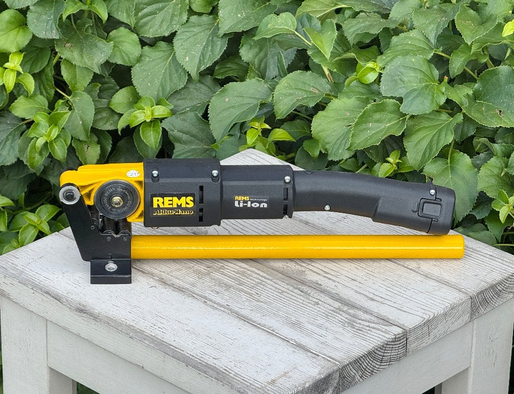 Rems R220 NANO Basic Pack Accu Pijpsnijder, Doe-het-zelf en Bouw, Gereedschap | Handgereedschap, Ophalen, Zo goed als nieuw