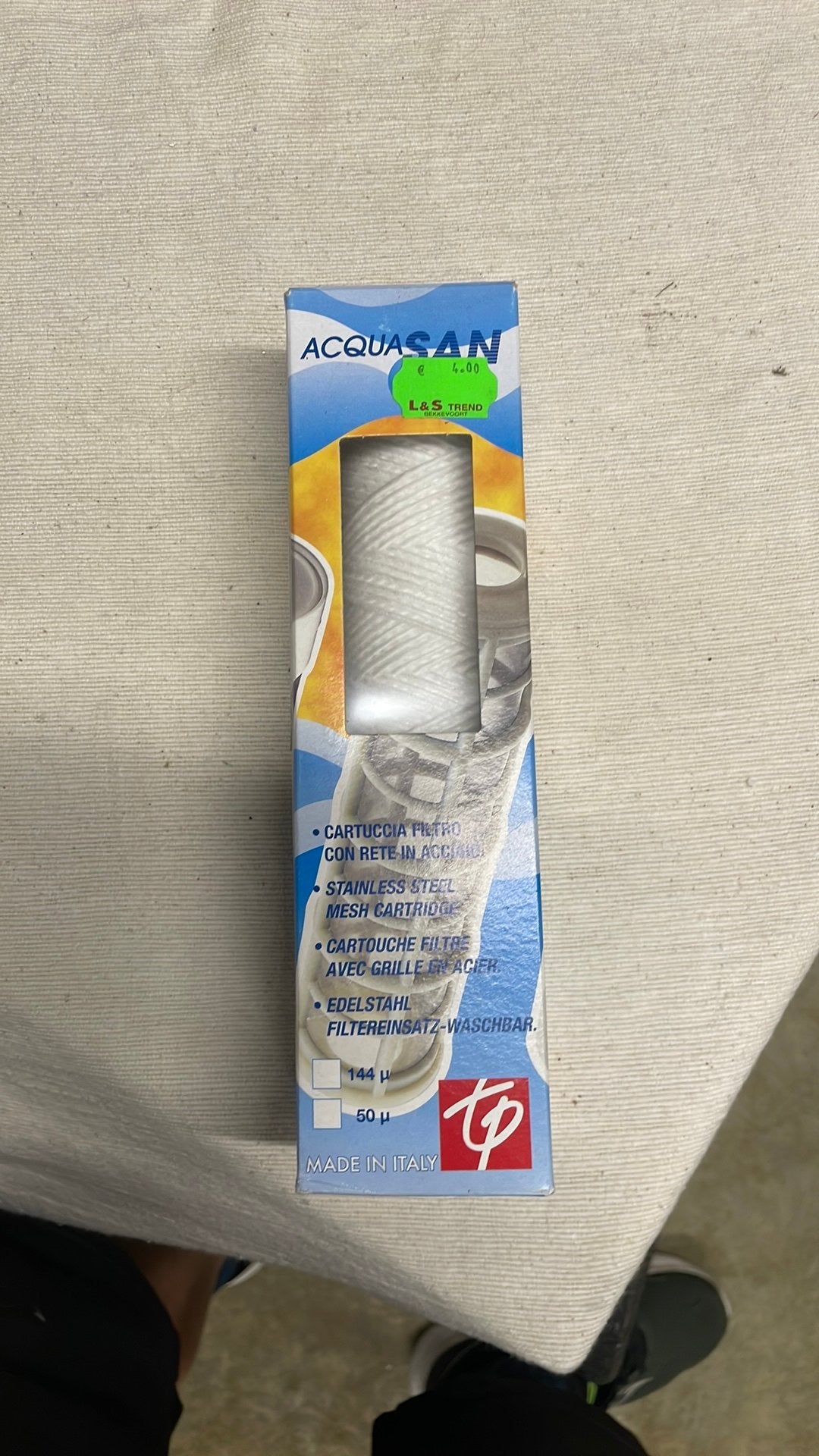 Filter Aquasan, Ophalen of Verzenden, Zo goed als nieuw