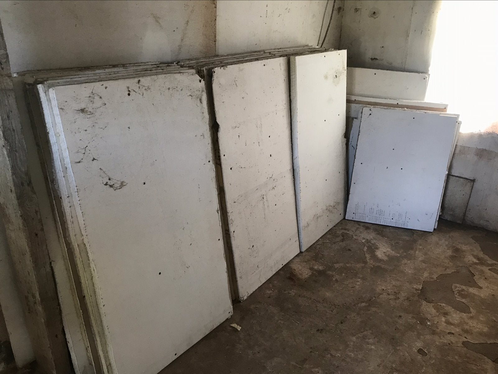 Gyprocplaten met polyurethaan 4 Cm dikte, Doe-het-zelf en Bouw, Ophalen, Gebruikt, Overige materialen