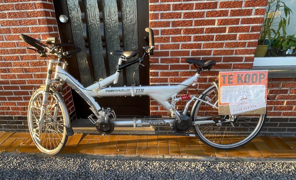 Tandem, Fietsen en Brommers, Fietsen | Tandems, Ophalen, Gebruikt