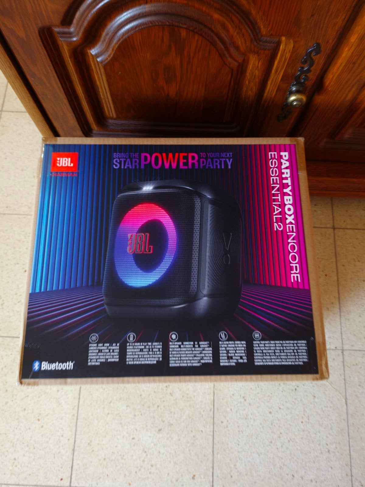 JBL PartyBox Encore Essential 2, TV, Hi-fi & Vidéo, Enceintes, Bluetooth, Enlèvement, JBL