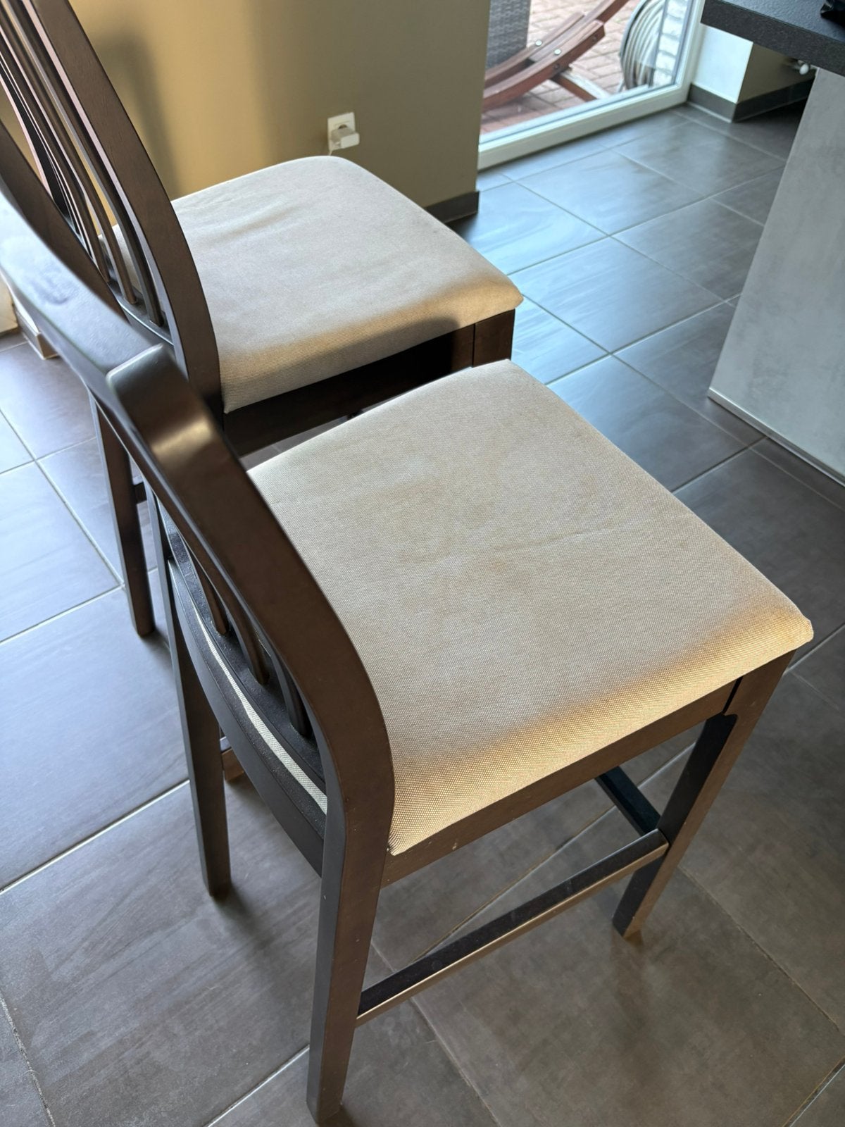 IKEA Ekedalen bar chaises (2), Enlèvement, Utilisé, Modern, Tissus