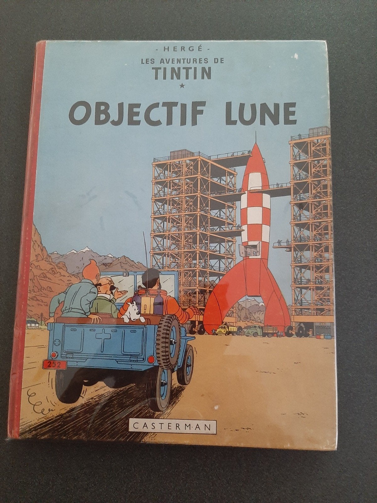 Tintin : Objectif Lune EO 1953, Enlèvement ou Envoi