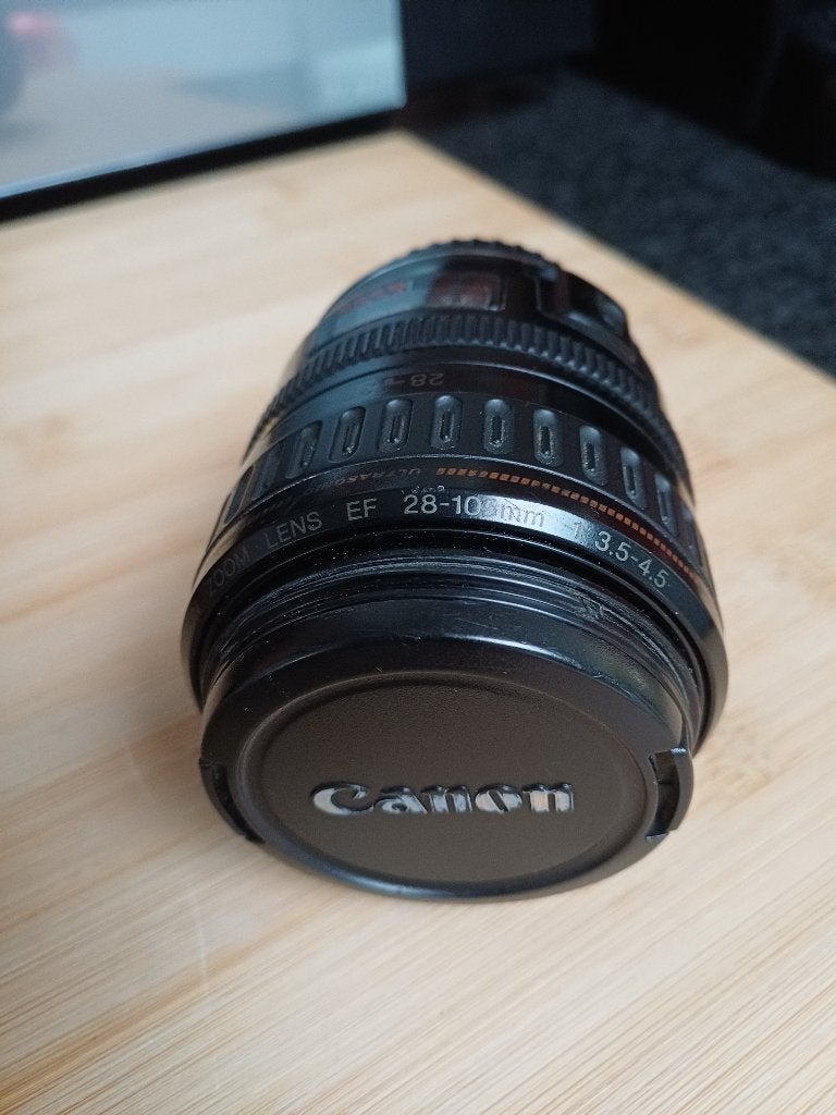CANON Macro zoomlens EF 28-105mm, Ophalen, Gebruikt, Canon, Macrolens