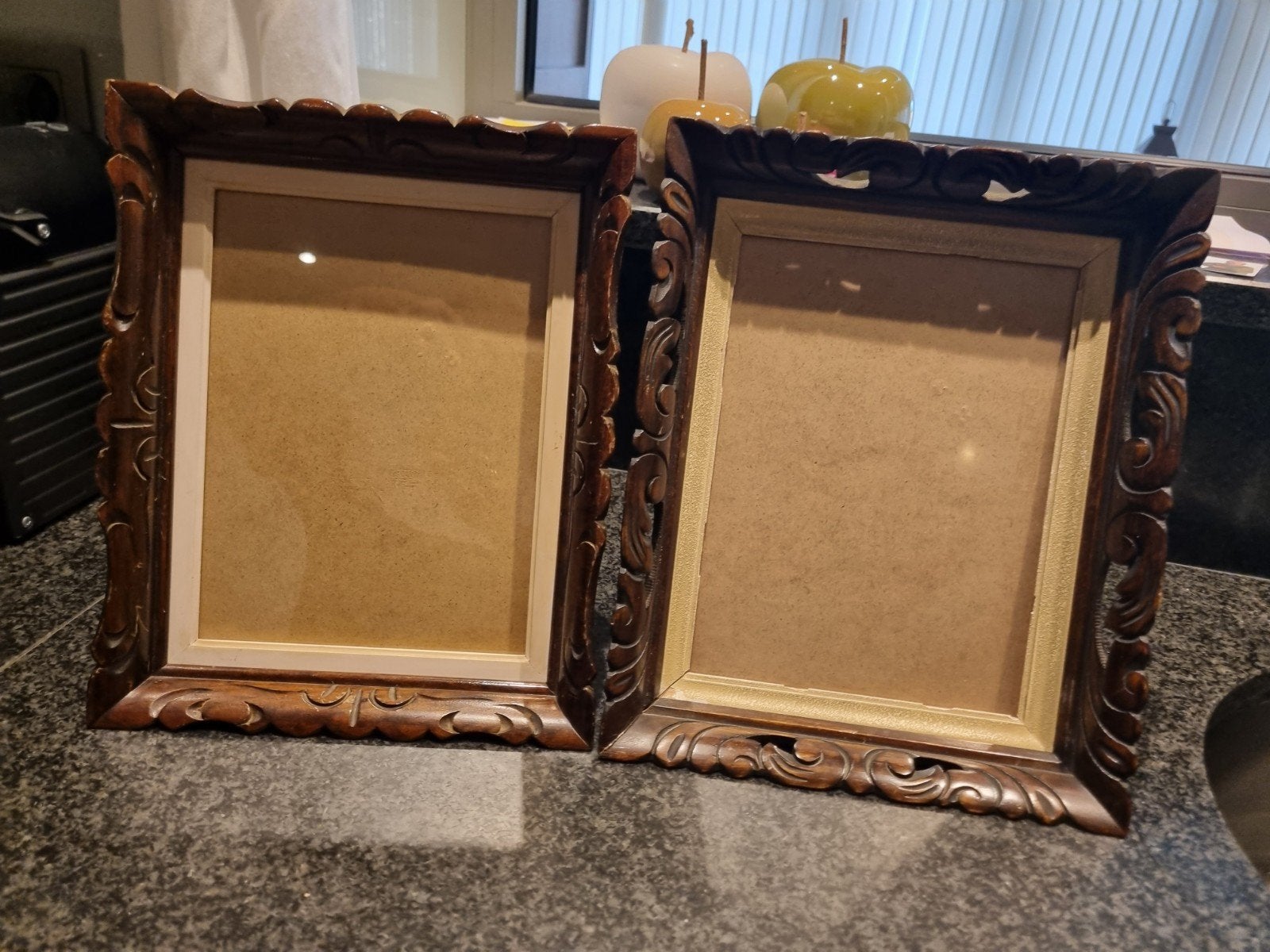 2 mooie foto lijsten   30 x25 perfecte staat, 35 cm, 25 cm, Comme neuf, Enlèvement
