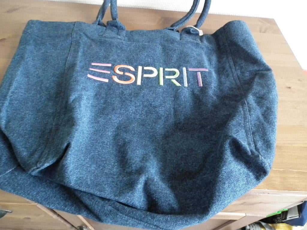 Grote stoffen tas, 100% katoen van het merk Esprit (nieuw), Handtassen en Accessoires, Tassen | Damestassen, Verzenden, Nieuw