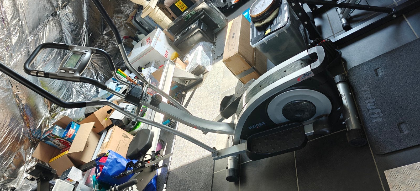 crosstrainer, Ophalen, Gebruikt, Aluminium, Crosstrainer