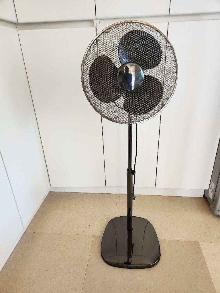 Ventilateurs professionels sur pied en métal hélice 35 cm, Enlèvement, Comme neuf, Ventilateur de trépied