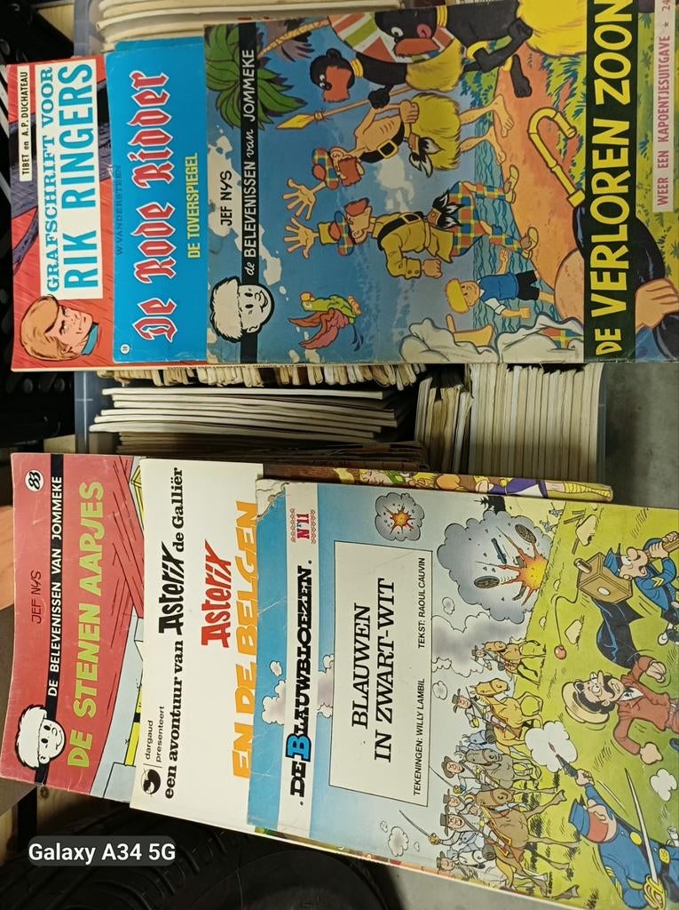 Toutes sortes de bandes dessinées 1970-2000, Enlèvement