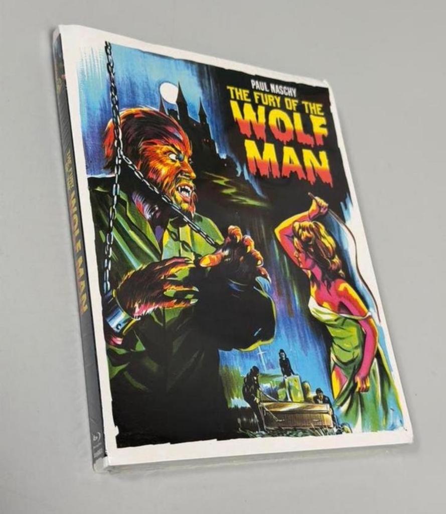 Zeldzaam - The Fury of the Wolf Man 1973 Blu-ray Slipcover, Cd's en Dvd's, Blu-ray, Ophalen of Verzenden, Nieuw in verpakking