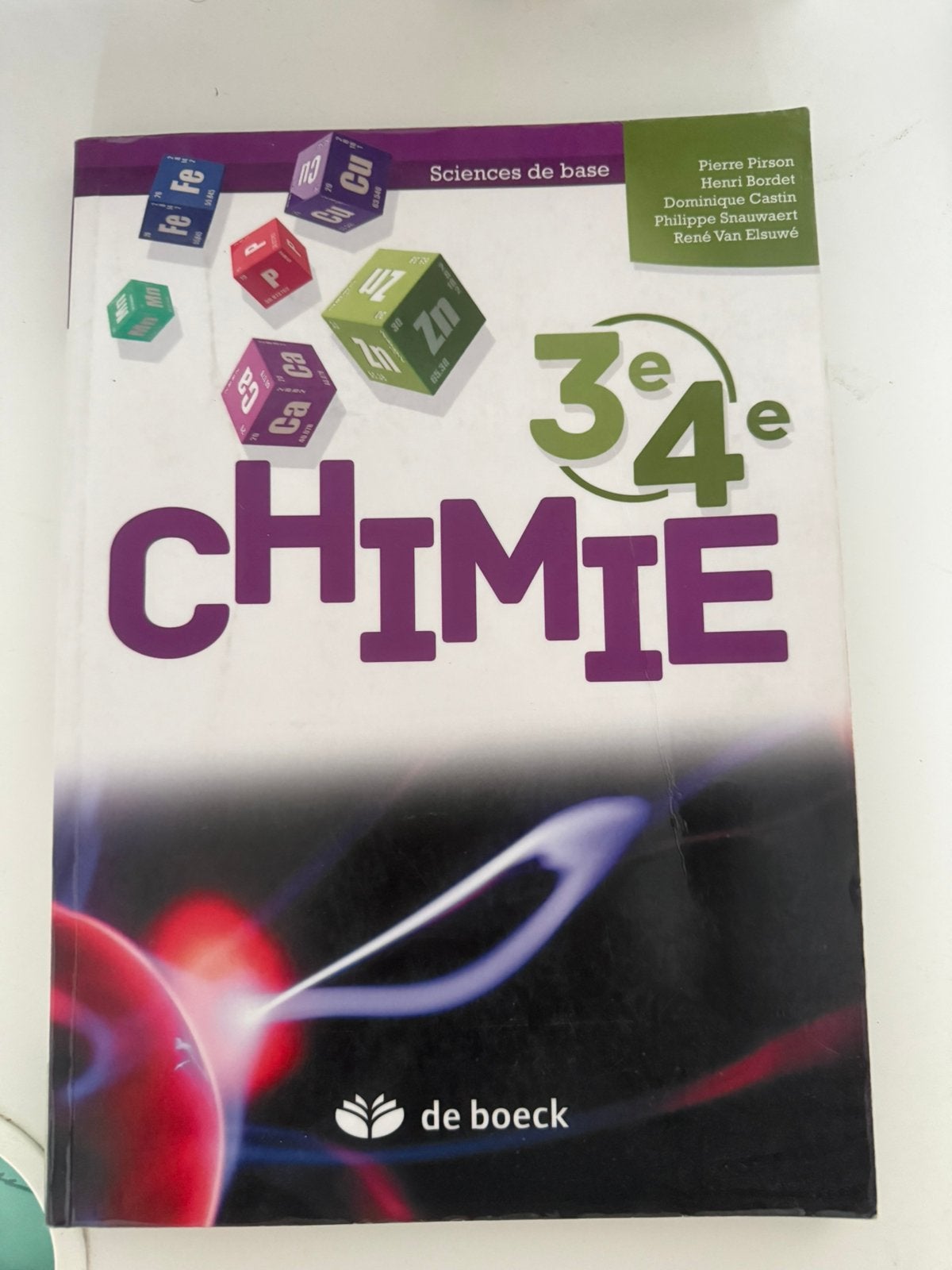 Chimie 3e/4e, Livres, Enlèvement, Comme neuf