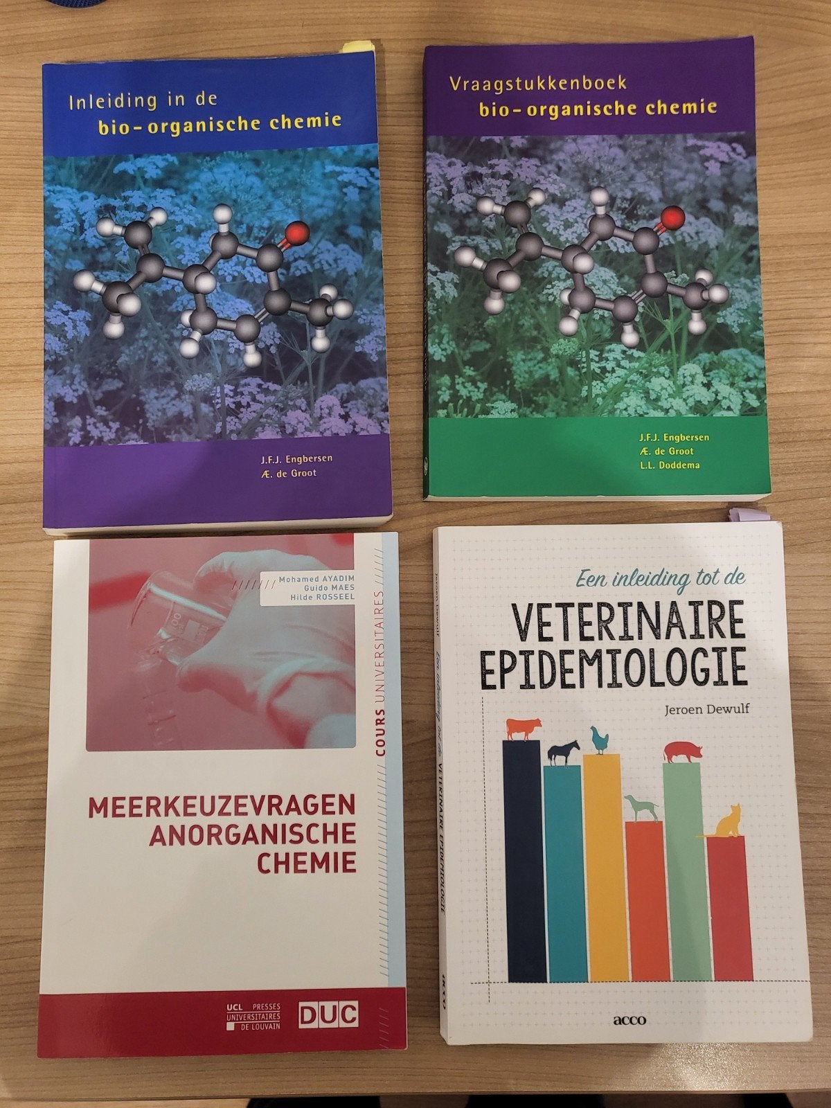Boeken 1ste jaar diergeneeskunde, Ophalen, Hoger Onderwijs