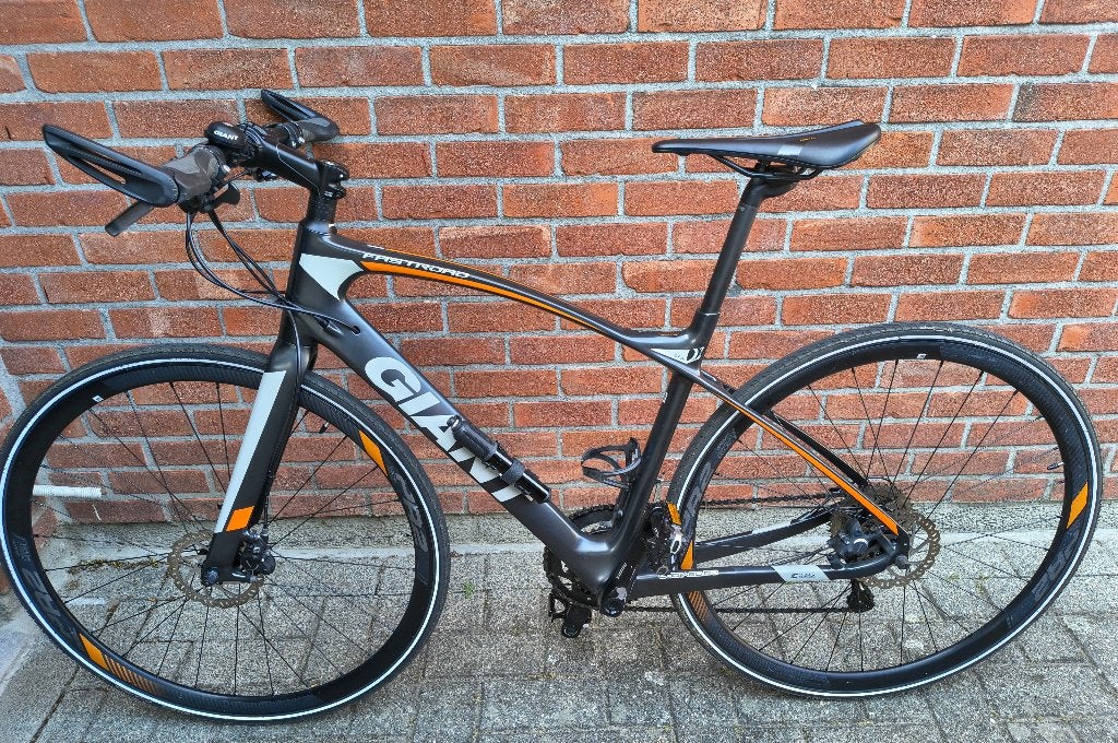 Fitness bike GIant Fastroad M carbon, Fietsen en Brommers, Ophalen, Gebruikt, Versnellingen, Giant