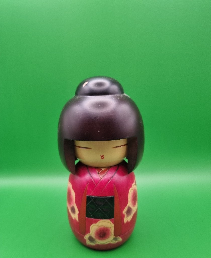 Kokeshi vintage de Masae Fujikawa (1942—2015), Enlèvement ou Envoi, Japon, Bois, Décoré