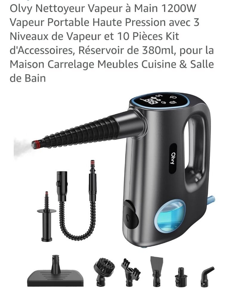 Nettoyeur à vapeur, Electroménager, Enlèvement, Neuf, Nettoyeur à vapeur