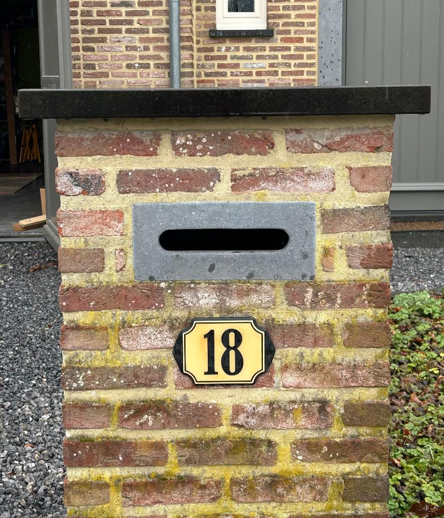 Blauwsteen, Tuin en Terras, Ophalen, Gebruikt, Natuursteen, Overige typen