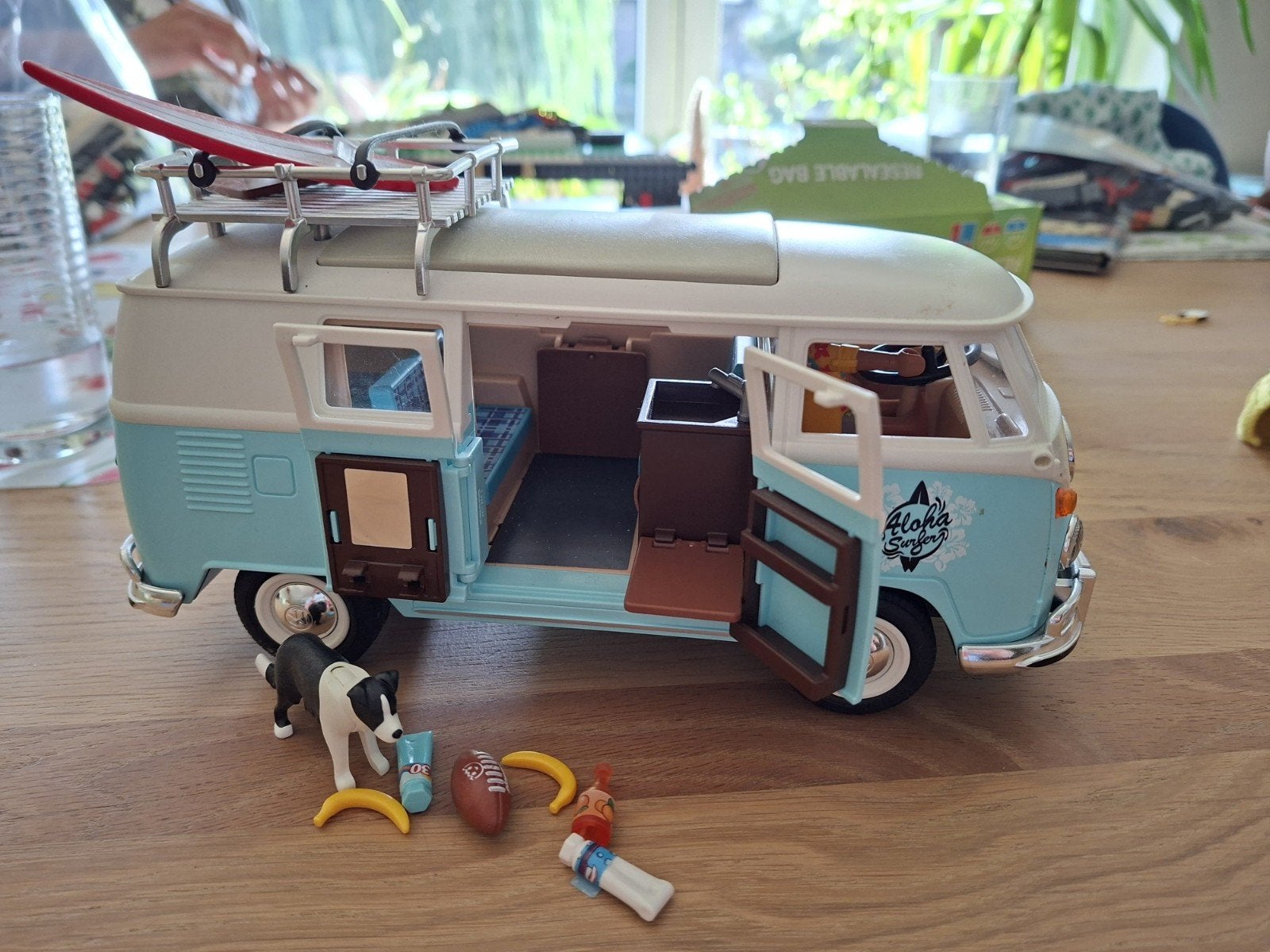 playmobil vw bus, Kinderen en Baby's, Ophalen, Gebruikt, Complete set, Voertuig